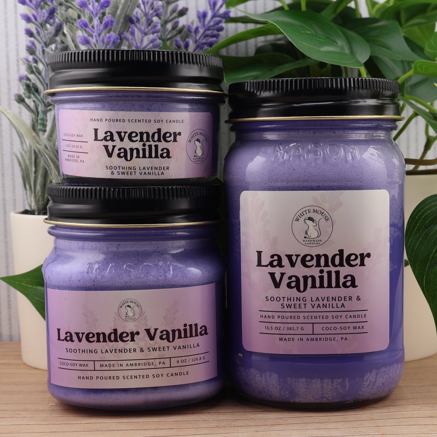 Lavender Vanilla Candle