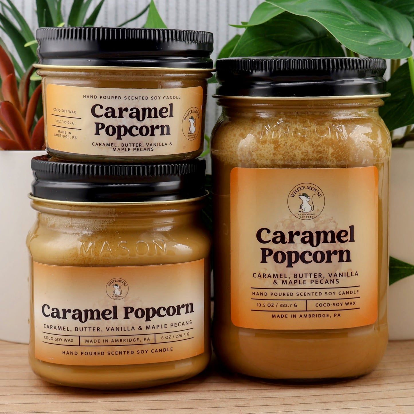 Caramel Popcorn Candle
