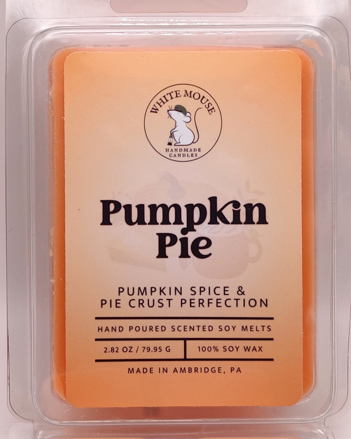 Pumpkin Pie Melts/Tarts