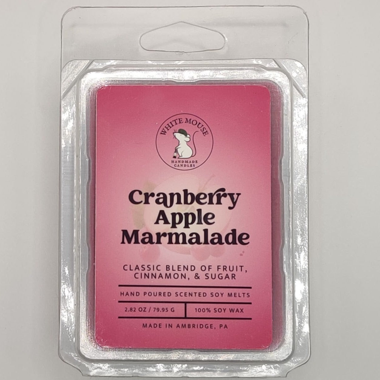 Cranberry Apple Marmalade Melts/Tarts
