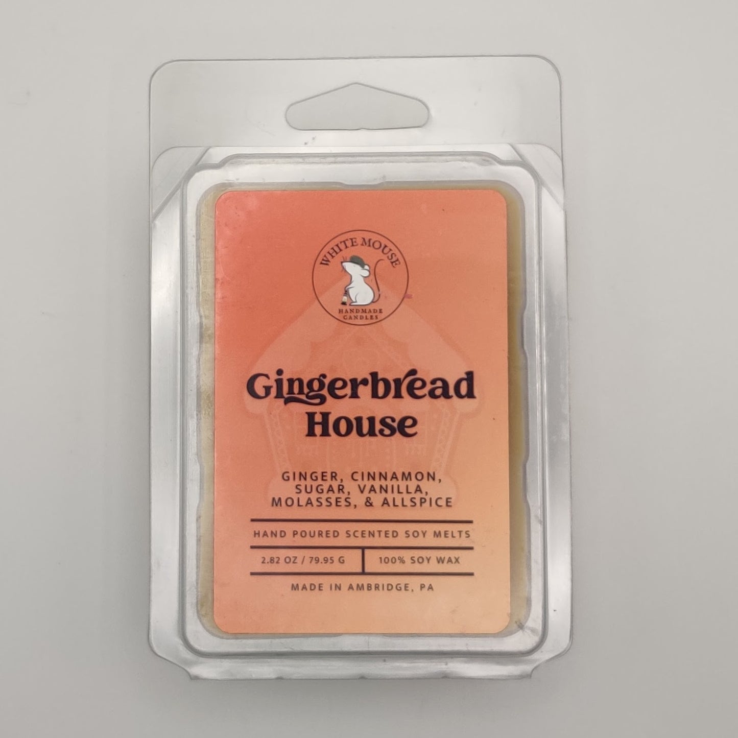 Gingerbread House Melts/Tarts