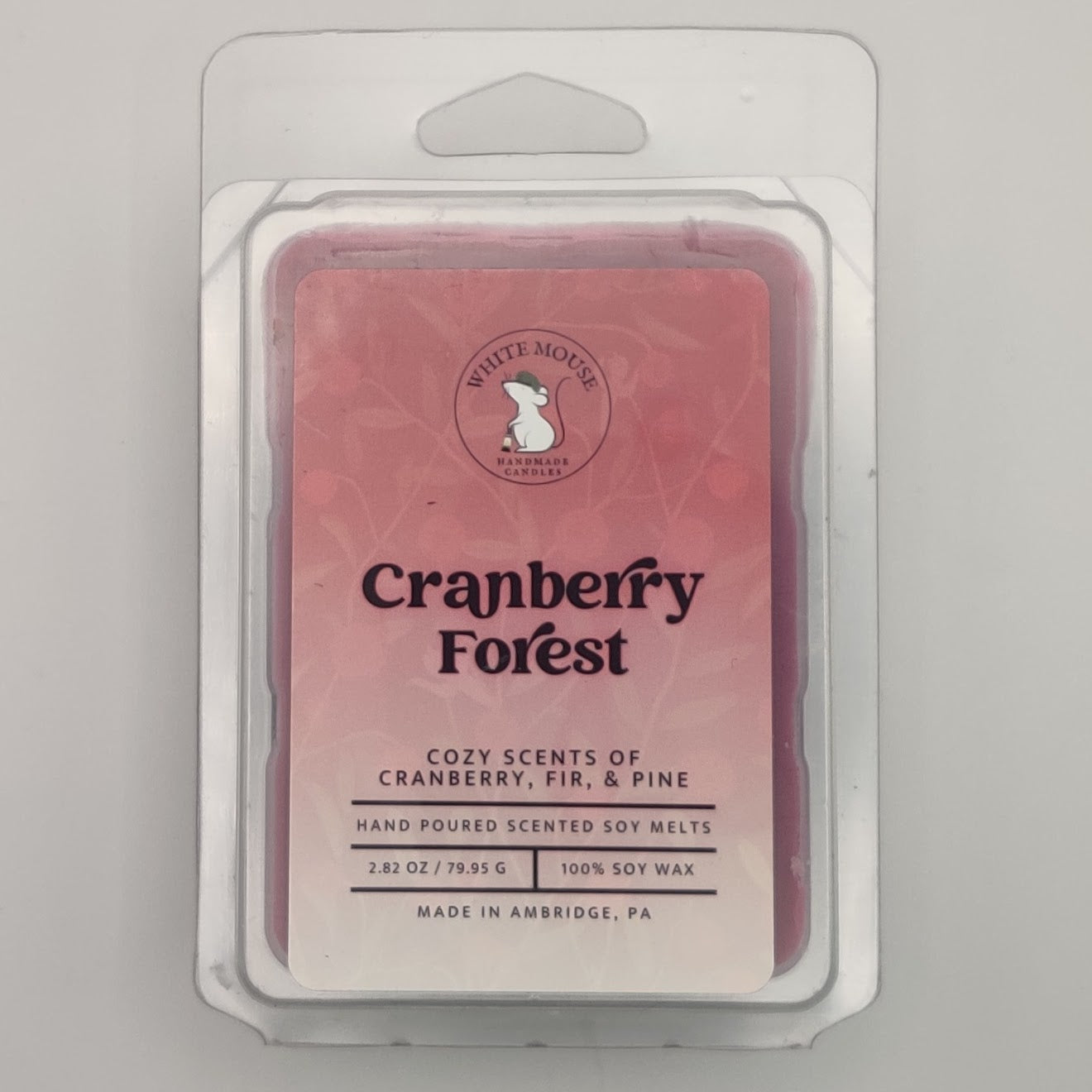 Cranberry Forest Melts/Tarts