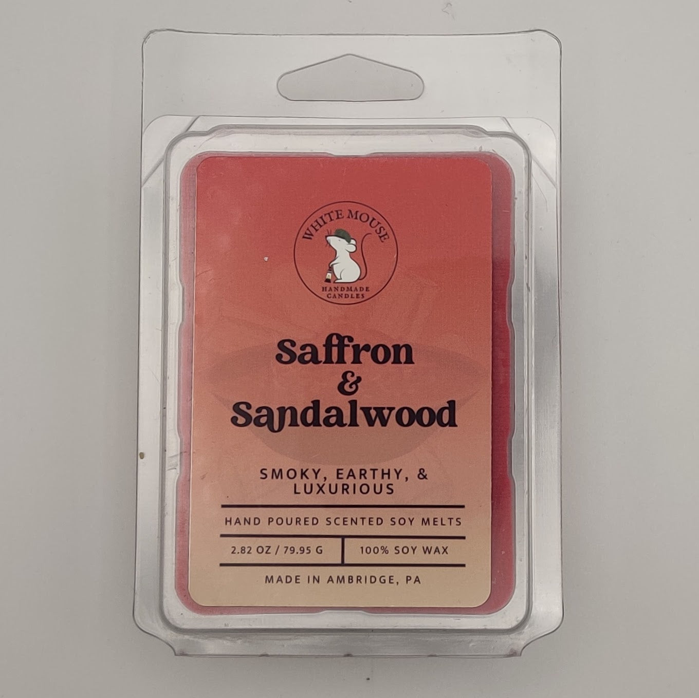 Saffron and Sandalwood Melts/Tarts