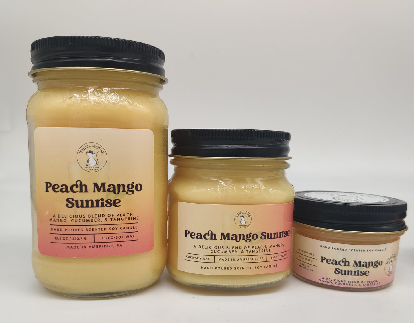 Peach Mango Sunrise Candle