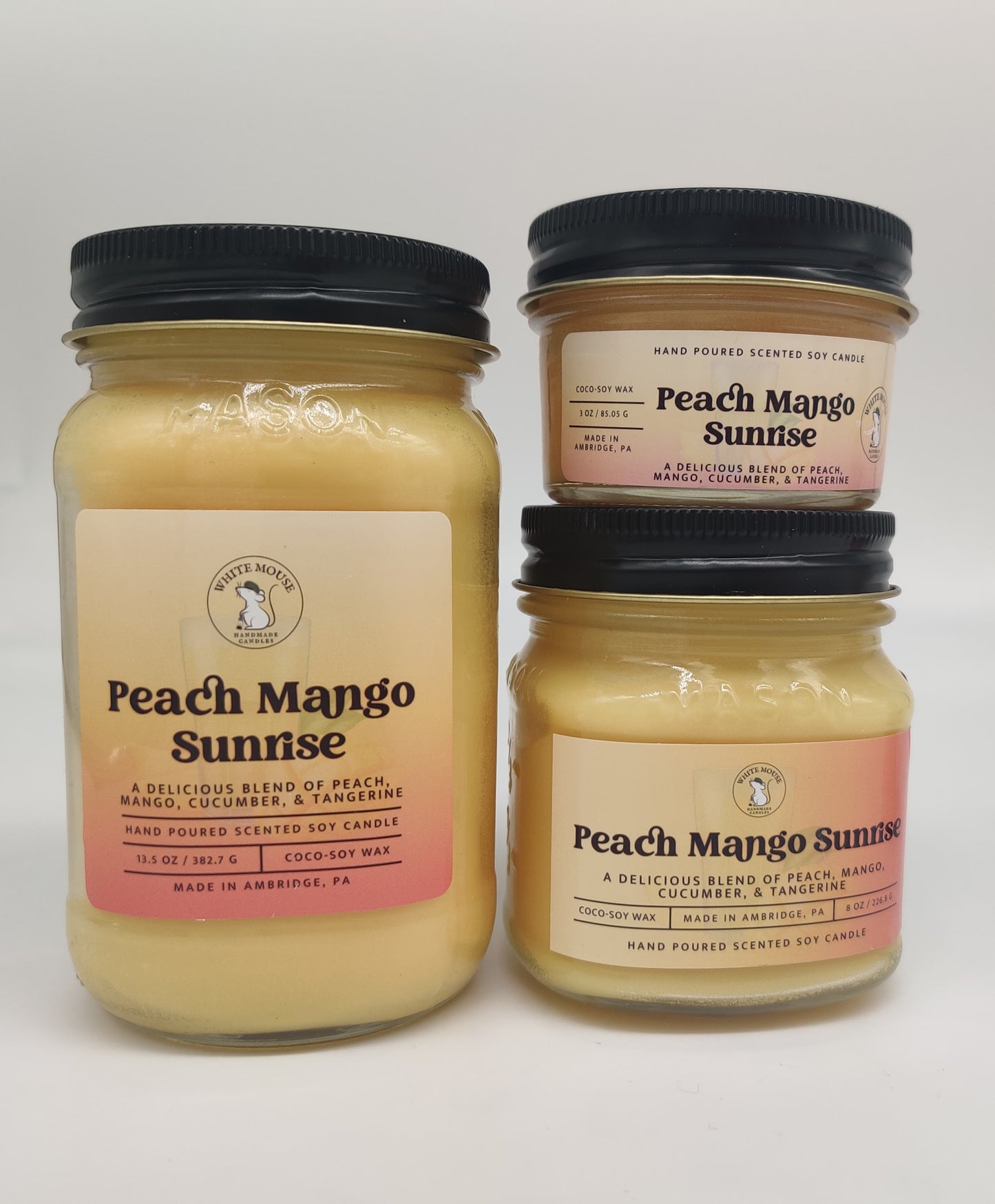 Peach Mango Sunrise Candle
