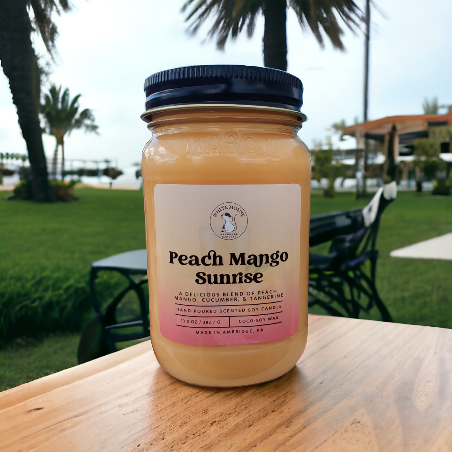 Peach Mango Sunrise Candle