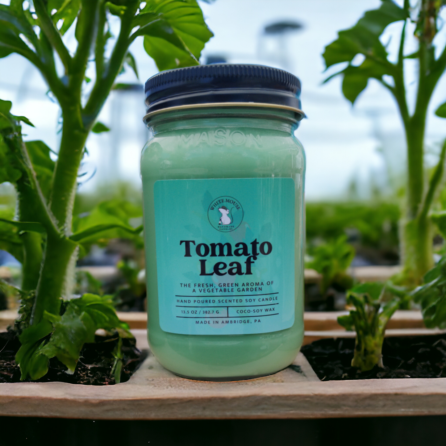 Tomato Leaf Candle
