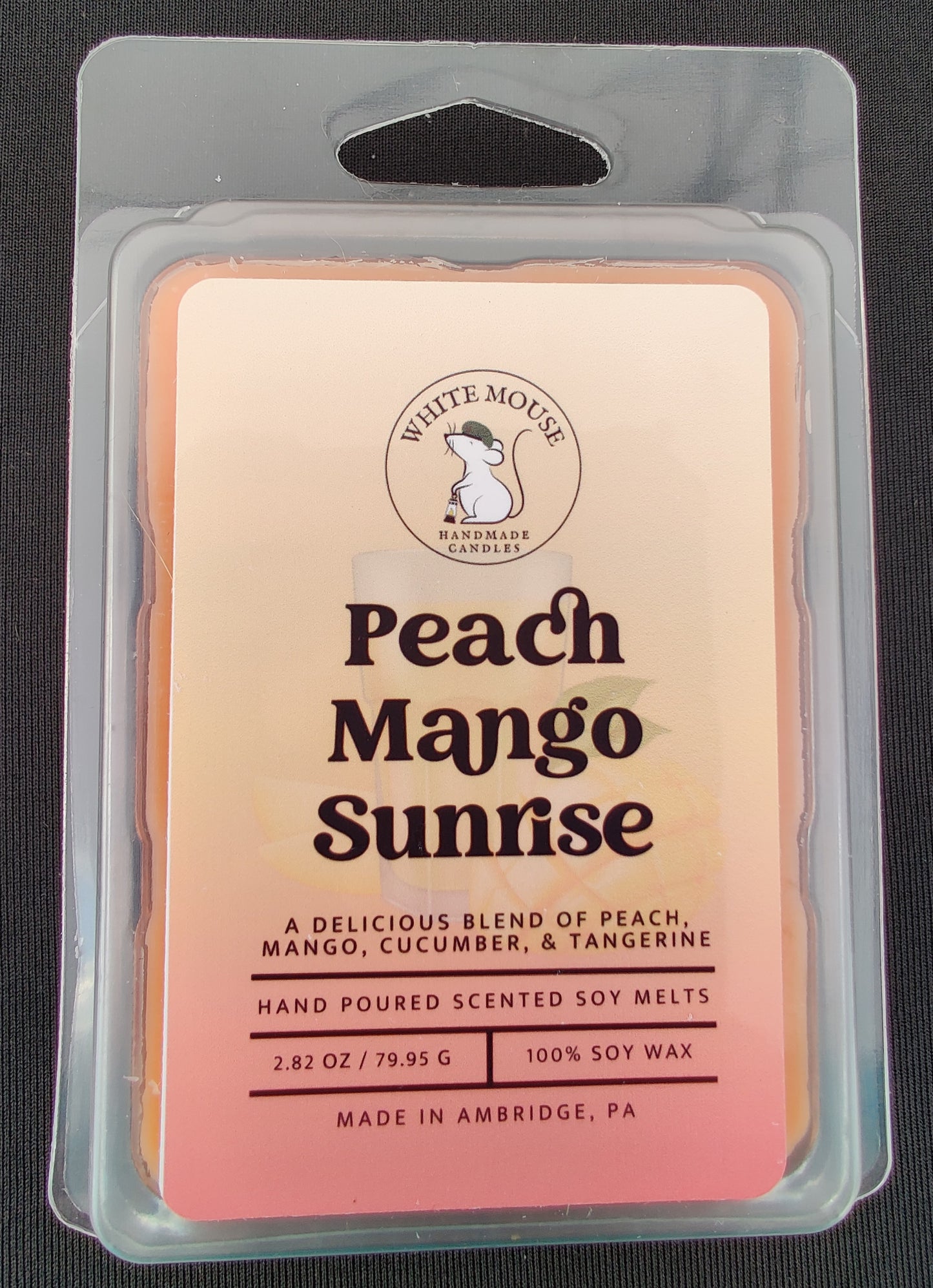 Peach Mango Sunrise Melts/Tarts