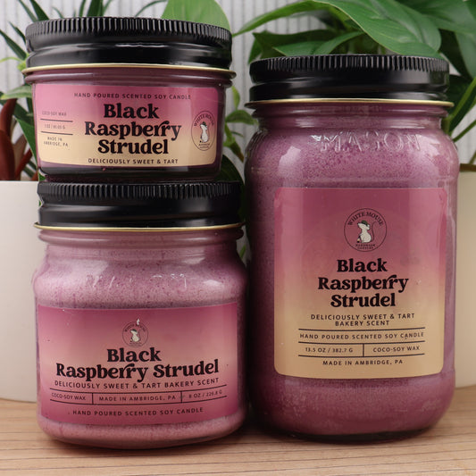 Black Raspberry Strudel Candle
