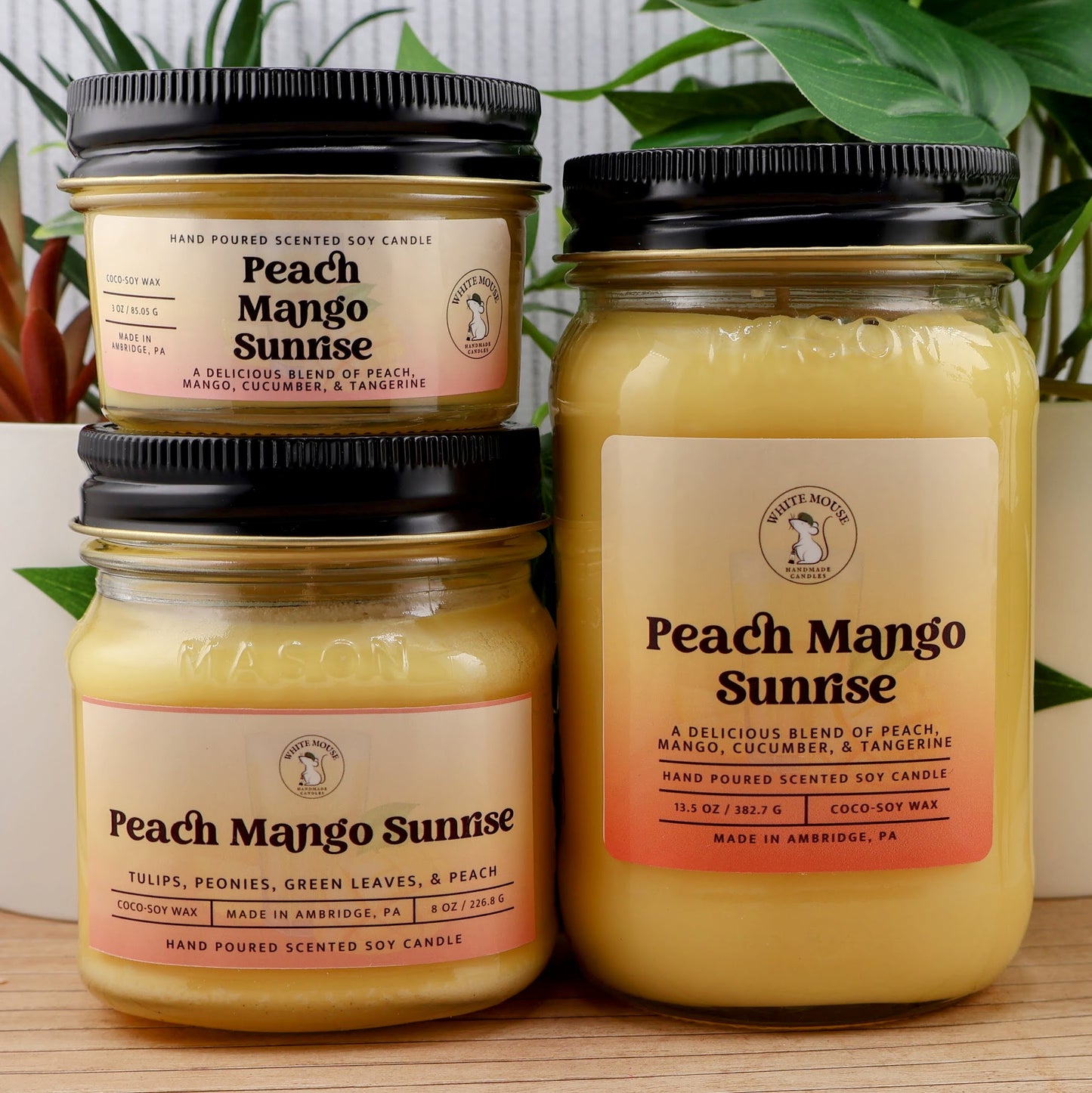 Peach Mango Sunrise Candle