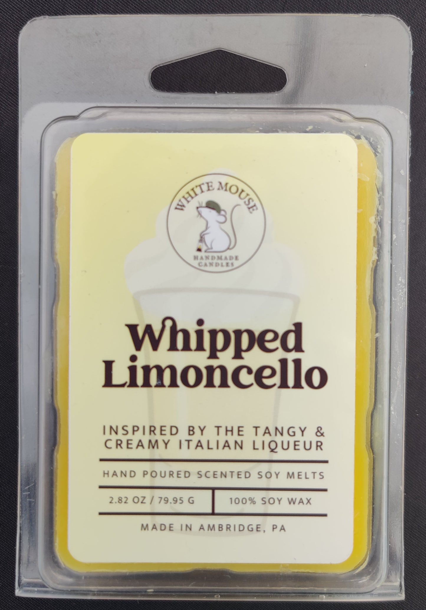 Whipped Limoncello Melts/Tarts