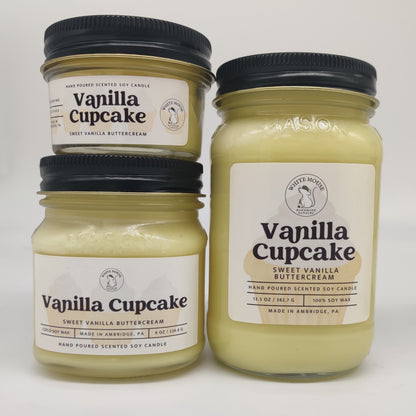 Vanilla Cupcake Candle