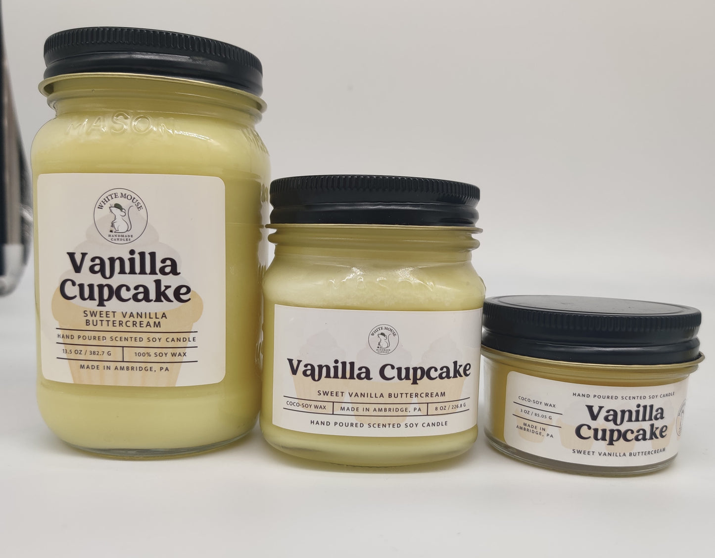 Vanilla Cupcake Candle