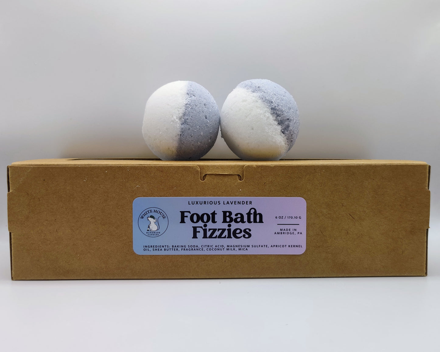 Foot Bath Fizzies - Four Pack