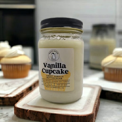 Vanilla Cupcake Candle