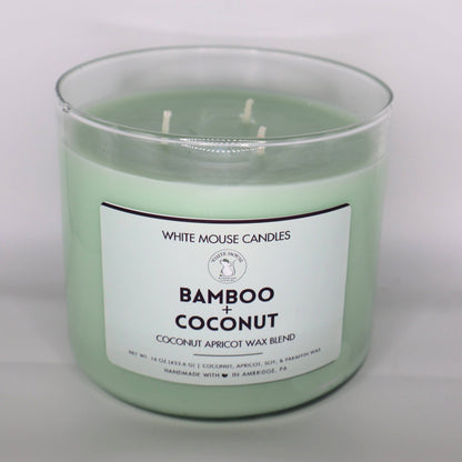Three Wick Candles - 16 oz