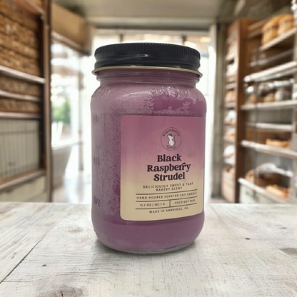 Black Raspberry Strudel Candle