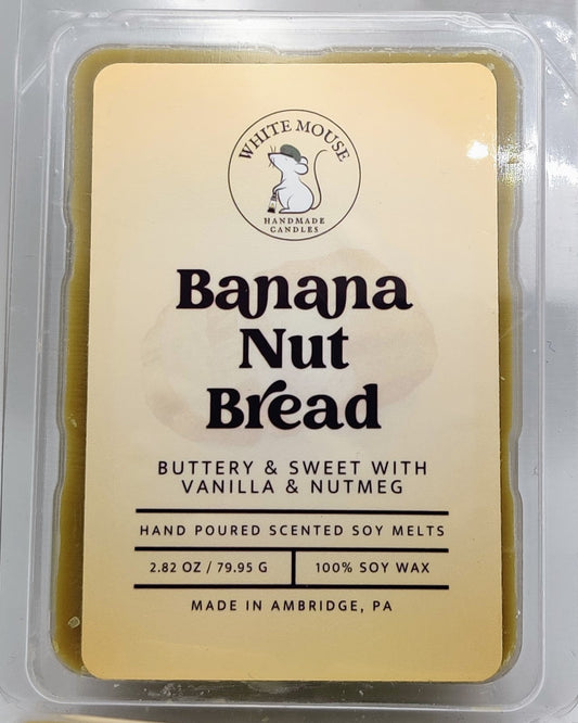 Banana Nut Bread Soy Wax Melts/Tarts
