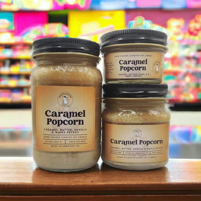 Caramel Popcorn Soy Candle