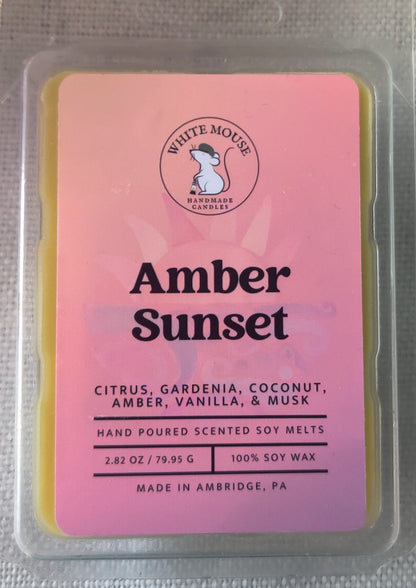 Amber Sunset Soy Wax Melts/Tarts
